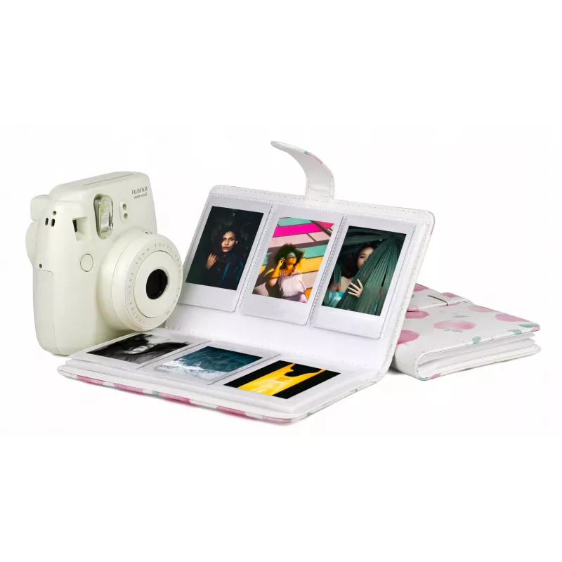 LOVEINSTANT fotoalbum pre Fujifilm Instax Mini 11 9 8 7 40 / Smiling Faces
