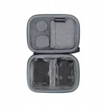 SUNNYLIFE pevné ochranné úložné puzdro pre DJI Osmo Action 3 - čierne