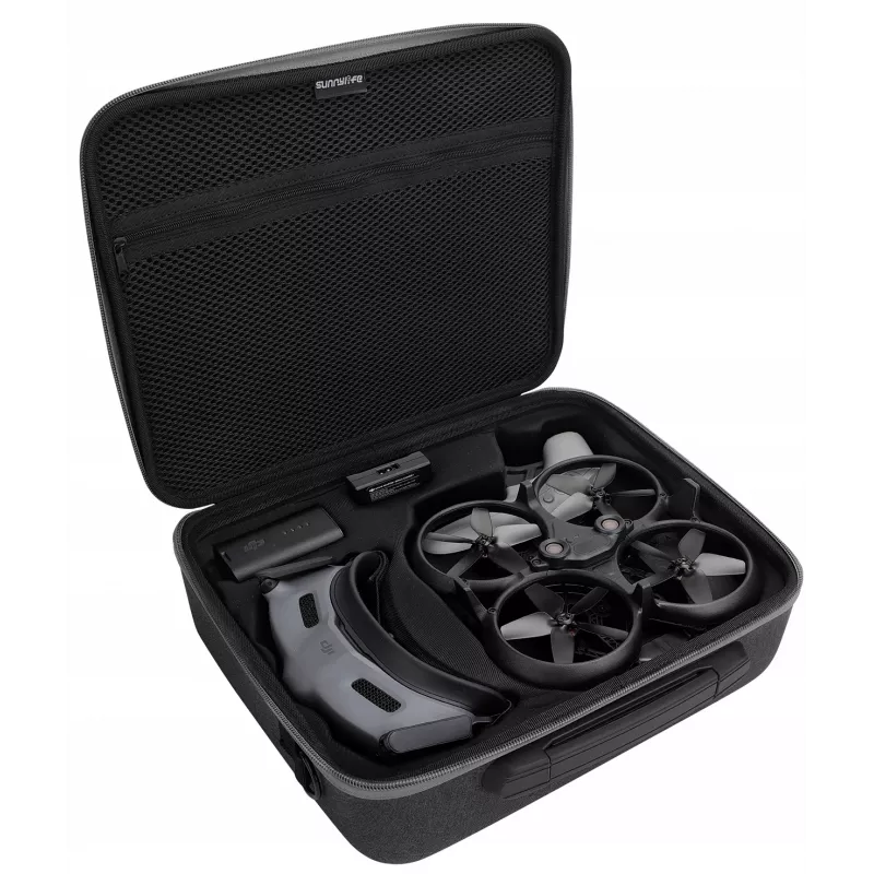 SUNNYLIFE pevný transportný kufrík pre DJI Avata, Goggles 2 a ovládač - čierny