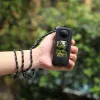 SUNNYLIFE silikónové ochranné puzdro pre Insta360 X3 - čierne