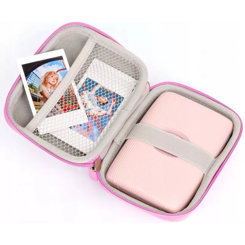 LOVEINSTANT puzdro pre Instax Mini Evo / Mini LiPlay / Mini Link - Sparkle Pink