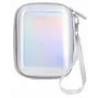 LOVEINSTANT puzdro z PU kože Sparkle Silver pre Fujifilm Instax Mini Evo / Mini Liplay / Mini Link