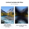 KF X Fader variabilný ND filter 82mm ND8-ND128 sivý