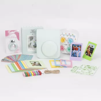 LOVEINSTANT 8-in-1 sada príslušenstva pre Fujifilm Instax Mini 12, mint zelená