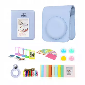 LOVEINSTANT 8-in-1 sada príslušenstva pre Fujifilm Instax Mini 12 - modrá