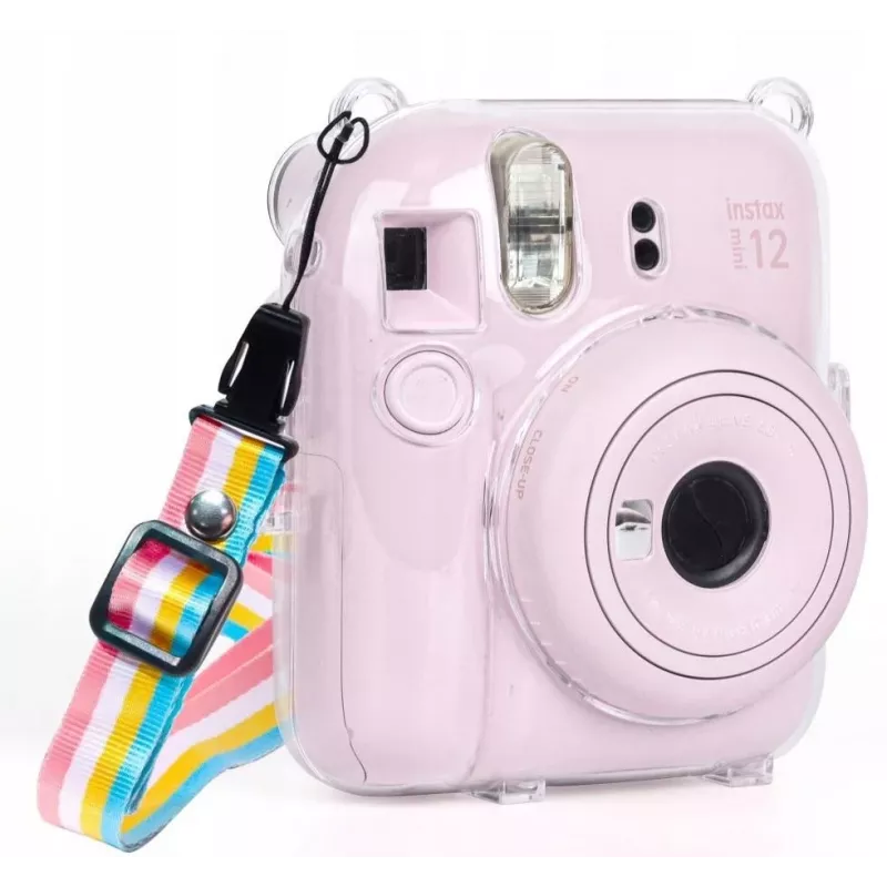 LOVEINSTANT ochranné puzdro pre Fujifilm Instax Mini 12 - transparentné