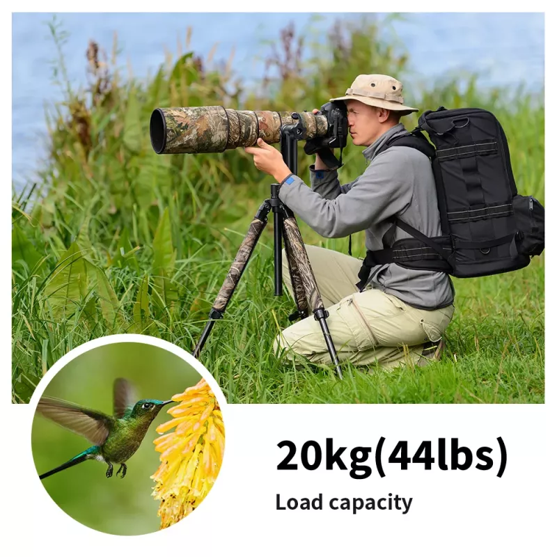 K&F Concept Pro gimbal panoramatická hlava 20kg 1/4 3/8 KF31.033