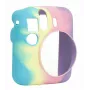 LOVEINSTANT silikónové ochranné puzdro pre Fujifilm Instax Mini 12 - dúha