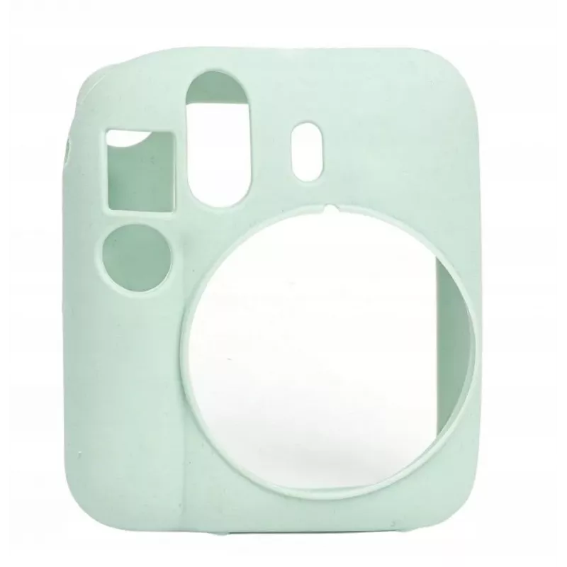 LOVEINSTANT silikónové ochranné puzdro pre Fujifilm Instax Mini 12 - zelené