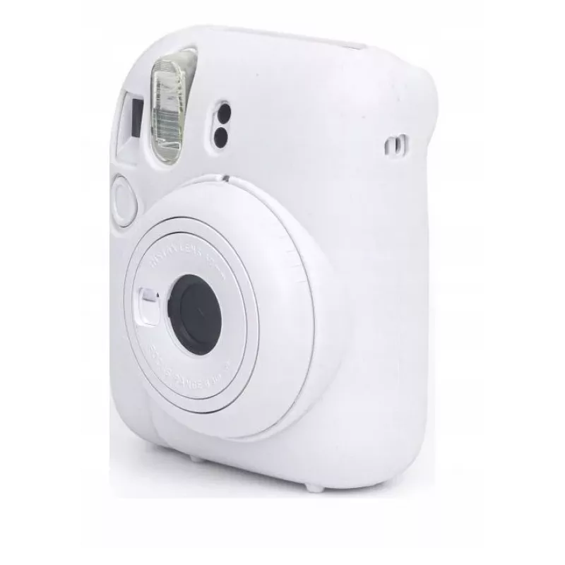 LOVEINSTANT silikónové ochranné puzdro pre Fujifilm Instax Mini 12 - biele