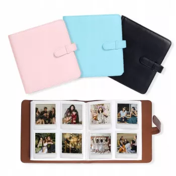 LOVEINSTANT fotoalbum 288 fotografií pre Fujifilm Instax Square SQ1 / SQ6 / SQ10 / SQ20 / Square Link / Share SP-3, čierny
