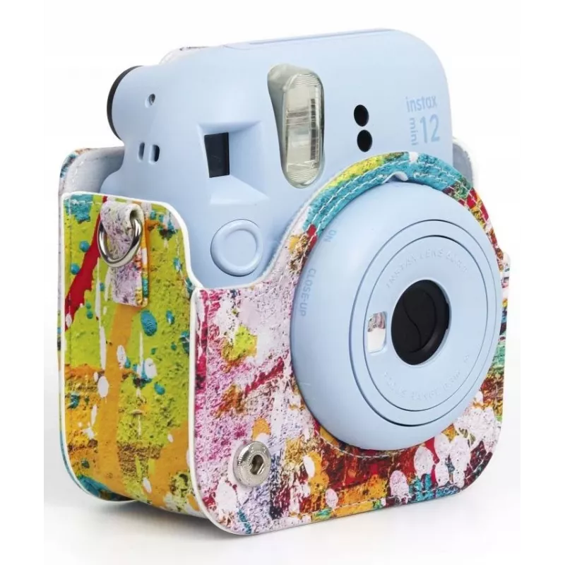 LOVEINSTANT puzdro obal taštička pre Fujifilm Instax Mini 12, Colorful Spots