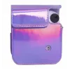 LOVEINSTANT puzdro obal taštička pre Fujifilm Instax Mini 12 - fialový gliter