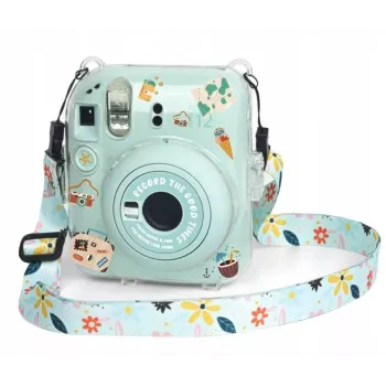 LOVEINSTANT puzdro pre Fujifilm Instax Mini 12 so samolepkami / Holiday Time