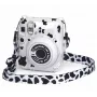 LOVEINSTANT puzdro pre Fujifilm Instax Mini 12 so samolepkami - kravský vzor