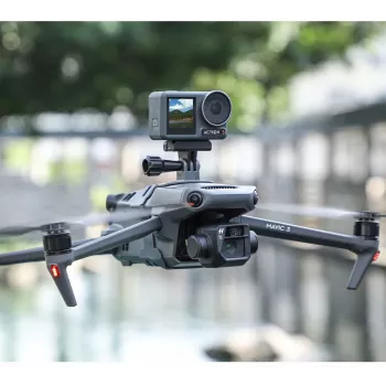 SUNNYLIFE držiak kamery pre GoPro / SJCAM / Xiaomi / Insta360 / Sony + 1/4 palcový závit pre DJI Mavic 3 / 3 Pro / 3 Classic GZ580-GY