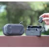 SUNNYLIFE ochranné pevné puzdro pre DJI Mic 2 / Mic 1 - EVA škrupina, čierna