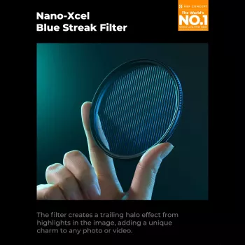 K&F Concept Nano-X Blue Streak anamorfný filter 72mm
