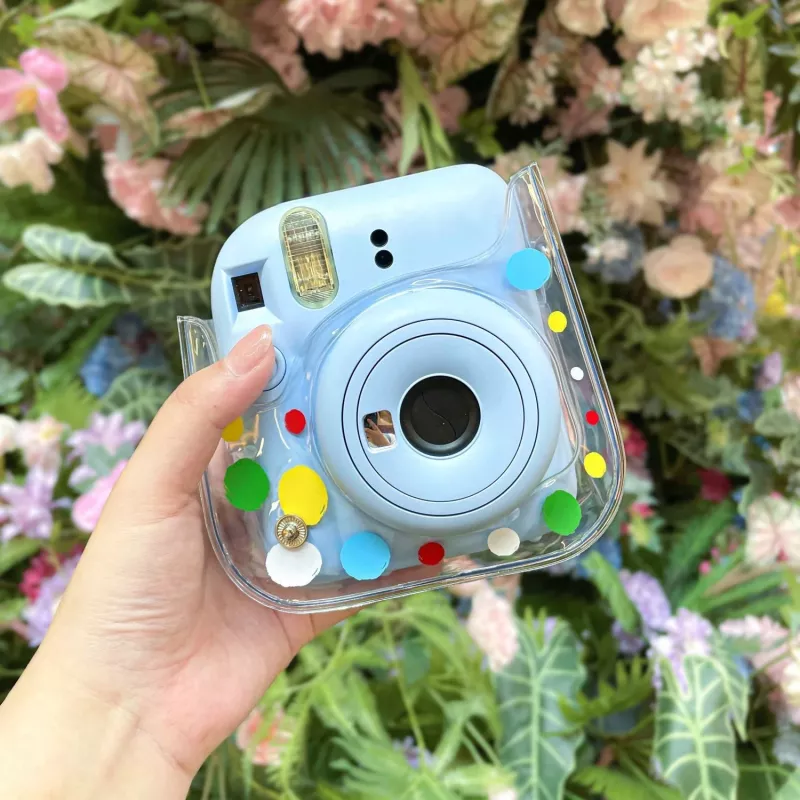 LOVEINSTANT puzdro pre Fujifilm Instax Mini 12 - Colorful Dots