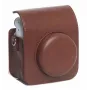 LOVEINSTANT ochranné puzdro taška cez rameno pre Fujifilm Instax Mini 12 - hnedá
