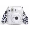 LOVEINSTANT puzdro pre Fujifilm Instax Mini 12 - kravská koža s glitrom, so samolepkami a fototaštičkou