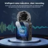 PULUZ PU648B 2x bezdrôtový lavalier mikrofón pre USB-C smartfóny, tablety, notebooky - 2,4 GHz, omnidirekcionálny, Plug and Play