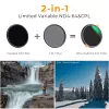 K&F Concept Nano-X Series 52mm Hybrid 2-in-1 filter CPL + variabilný ND4-ND64 (KF01.1911)