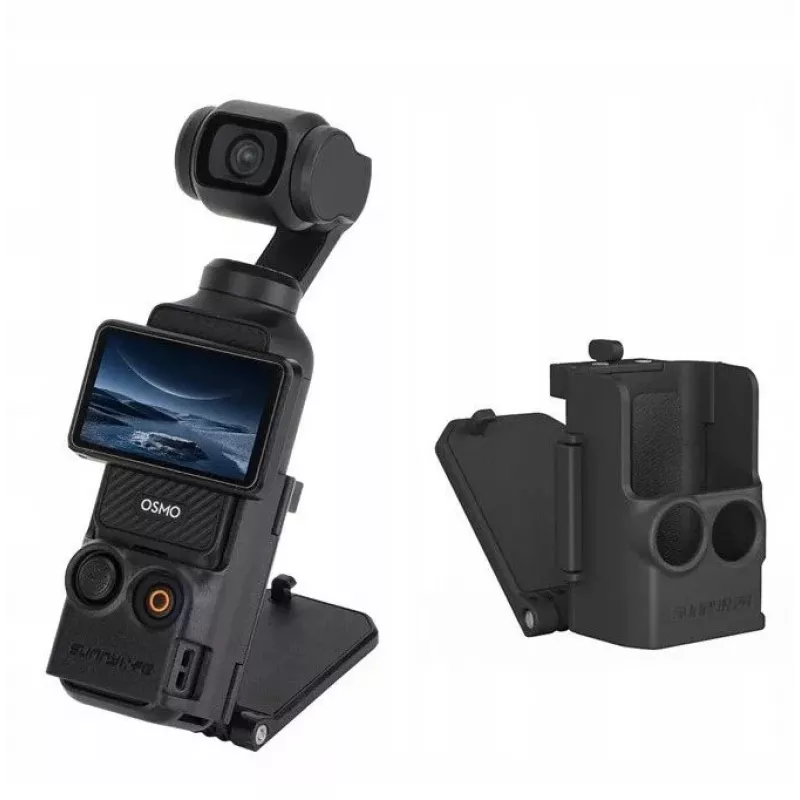 SUNNYLIFE magnetický držiak pre DJI Osmo Pocket 3 - vertikálny & horizontálny - čierny