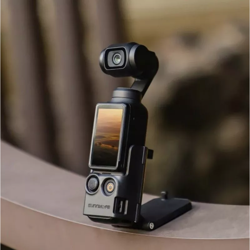 SUNNYLIFE magnetický držiak pre DJI Osmo Pocket 3 - vertikálny & horizontálny - čierny