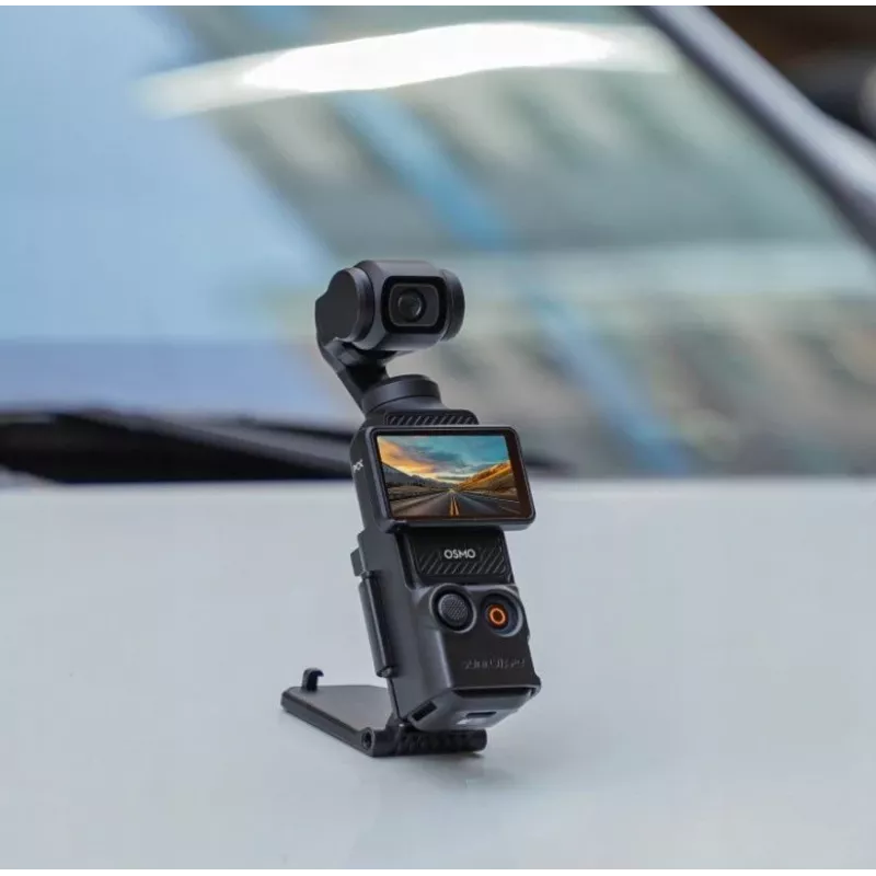 SUNNYLIFE magnetický držiak pre DJI Osmo Pocket 3 - vertikálny & horizontálny - čierny