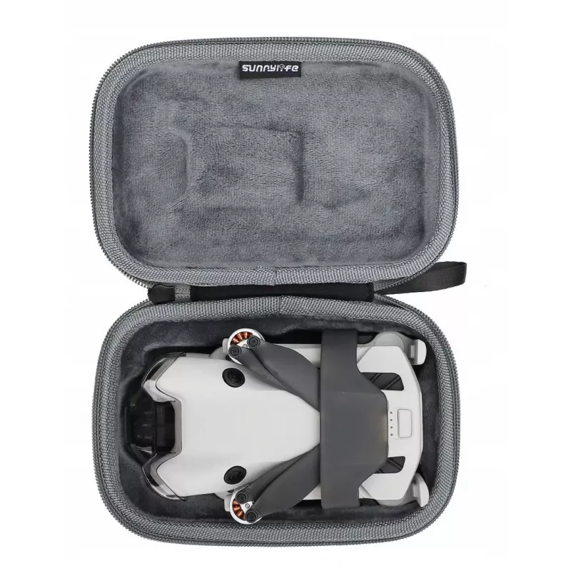 SUNNYLIFE pevné puzdro prenášacia taška pre dron DJI Mini 4 Pro, čierna, N4P-B696-D