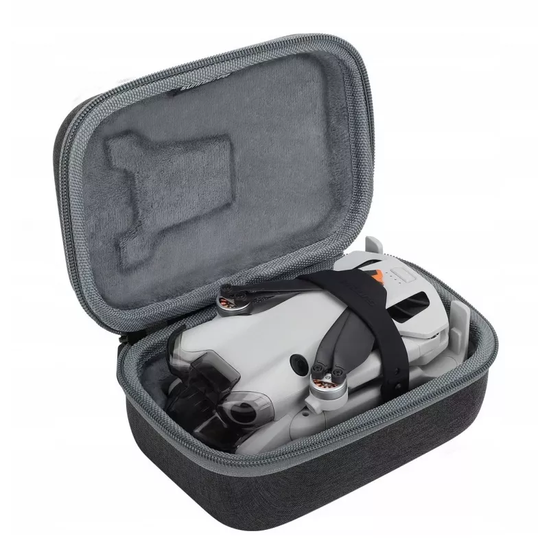 SUNNYLIFE pevné puzdro prenášacia taška pre dron DJI Mini 4 Pro, čierna, N4P-B696-D