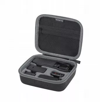 SUNNYLIFE pevné ochranné puzdro pre DJI Osmo Pocket 3 a príslušenstvo, čierna