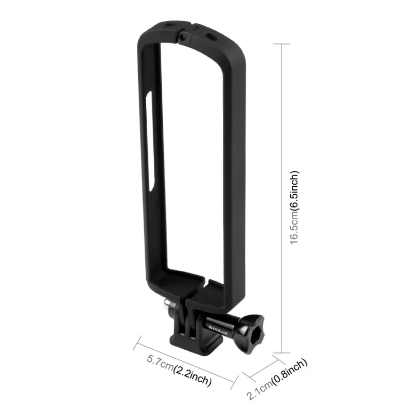 PULUZ rámový držiak ochranná klietka pre Ricoh Theta SC2 - čierny