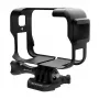 PULUZ rámové ochranné puzdro pre Insta360 Ace Pro + ISO montážna spona / Pu962b