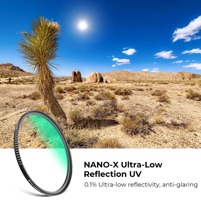 K&F Concept Nano-X MRC UV filter ultra nízky odraz 95mm