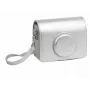 LOVEINSTANT Puzdro obal taška pre Fujifilm Instax Mini Evo / strieborná