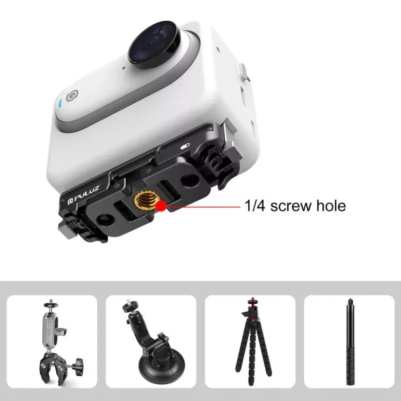 PULUZ adaptérový držiak pre Insta360 GO 3 / GO 3S na 1/4