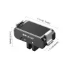 PULUZ PU995B adaptérový držiak 1/4 + systém GoPro pre DJI Osmo Action 4 / 3