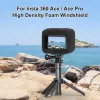 PULUZ penová protiveterná krytka pre Insta360 Ace Pro / Insta360 Ace (čierna)