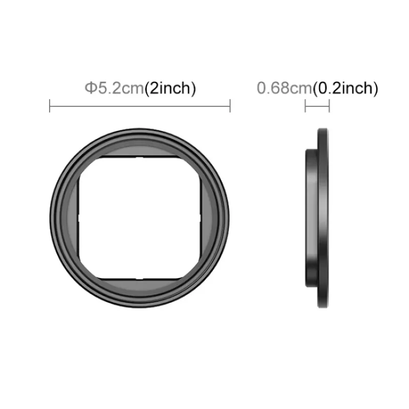 PULUZ 49 mm adaptér objektívového filtra pre Insta360 Ace Pro