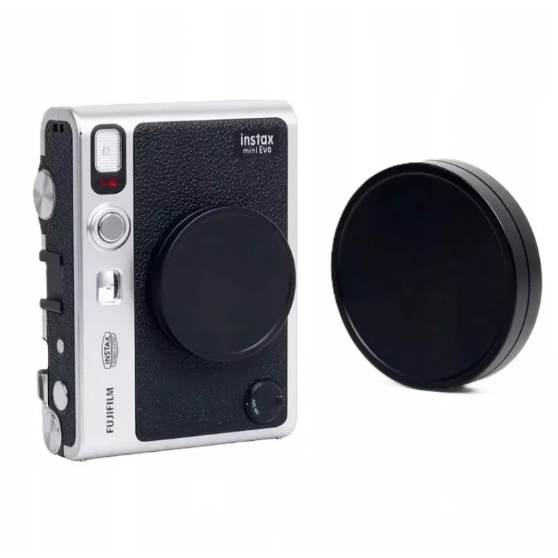 LOVEINSTANT krytka objektívu pre Fujifilm Instax Mini Evo - čierna
