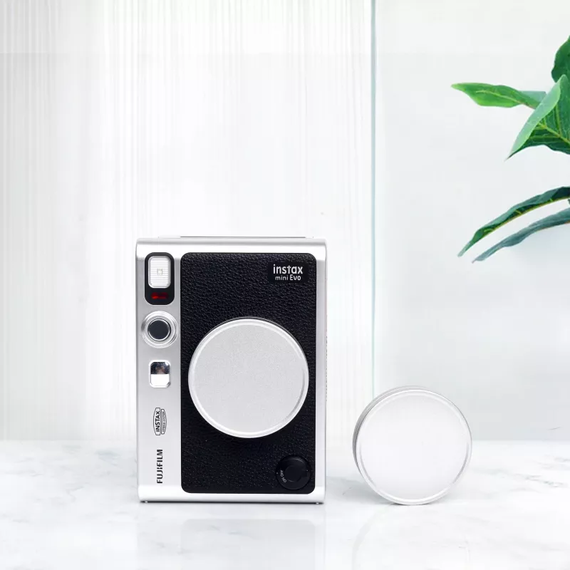 LOVEINSTANT krytka objektívu pre Fujifilm Instax Mini Evo - čierna