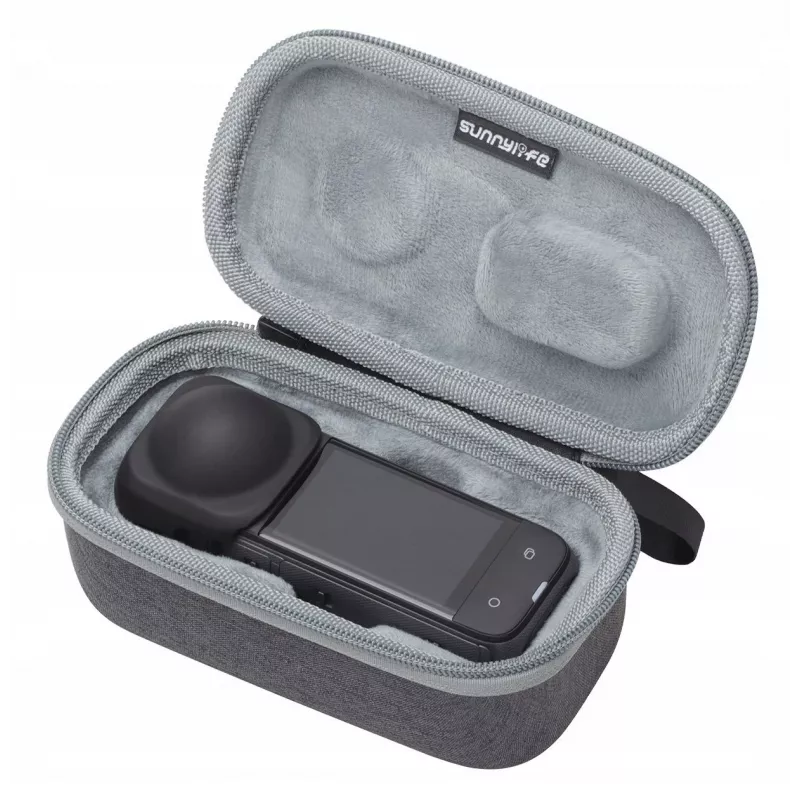 SUNNYLIFE pevné ochranné puzdro pre Insta360 X4 - čierne