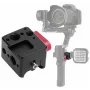 SUNNYLIFE adaptér držiaka 1/4 palca 3/8 palca ISO pre DJI Ronin RS3 / RS3 Pro / RS2 / RSC2