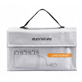 SUNNYLIFE pevný kufrík pre 3x batérie dronu a nabíjačku kompatibilný s DJI Mini 4K, Air 3, Avata 2, DC830-S
