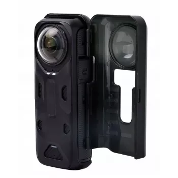 SUNNYLIFE pevné ochranné puzdro pre akčnú kameru Insta360 X4 - čierne