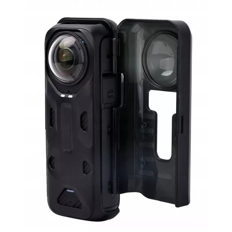 SUNNYLIFE pevné ochranné puzdro pre akčnú kameru Insta360 X4 - čierne