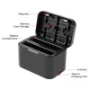PULUZ USB nabíjačka na dve batérie pre Insta360 X4 - PU999B
