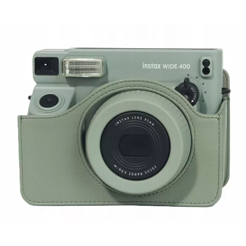 LOVEINSTANT taška na kameru pre Fujifilm Instax Wide 400 - zelená